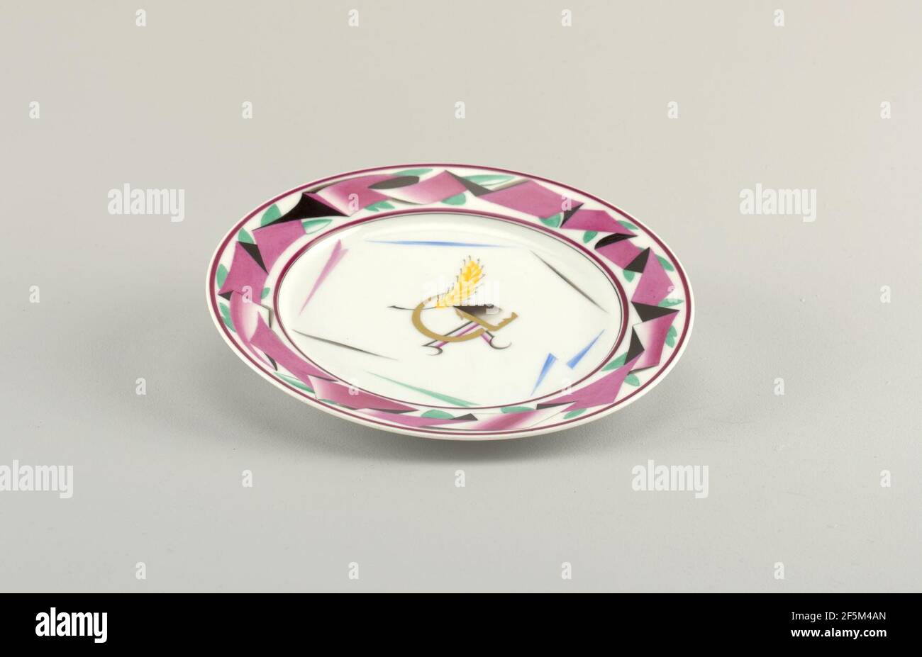 Red Ribbon Plate, 1919 Stock Photo Alamy