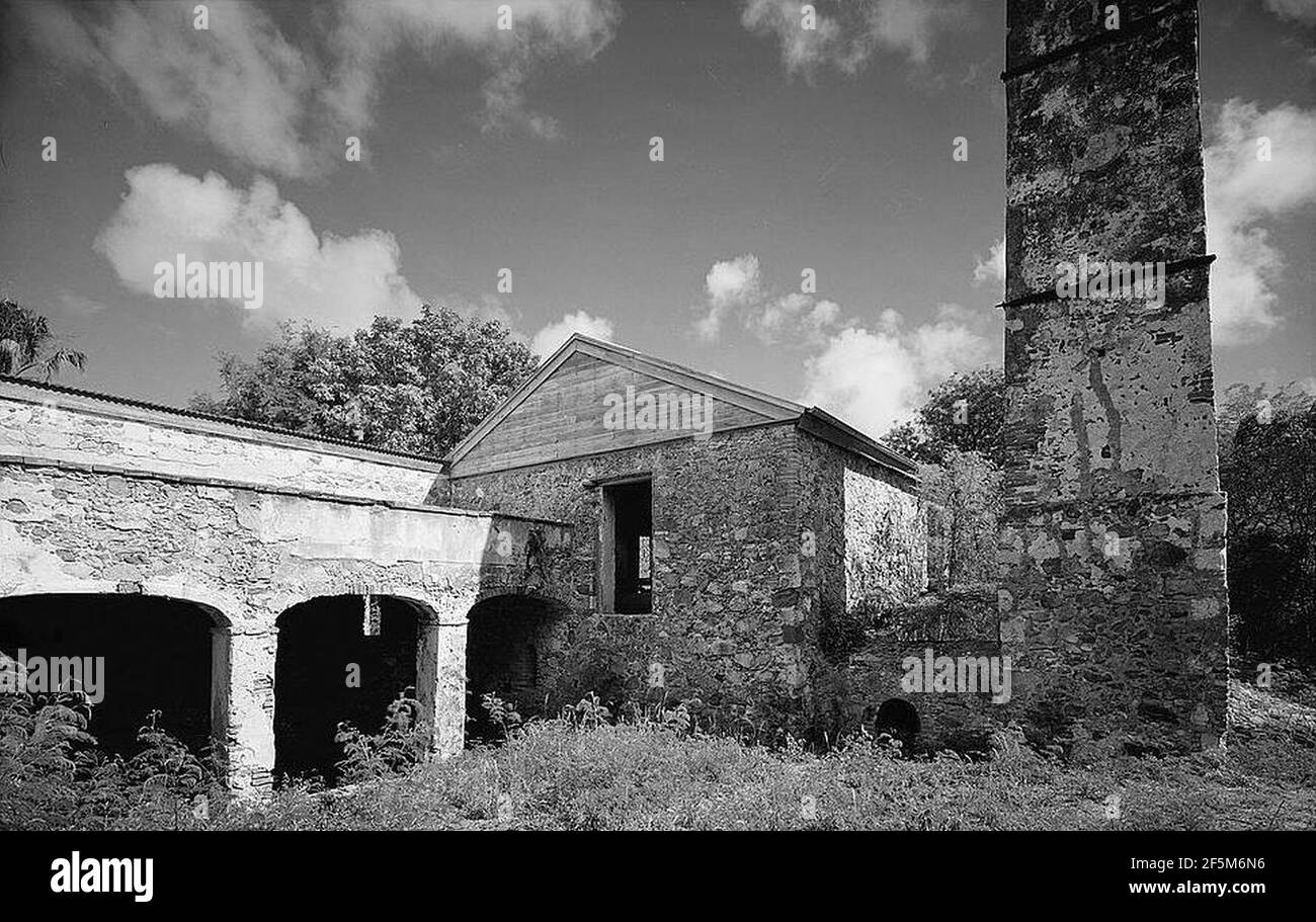 Reef Bay Sugar Factory, north view Stock Photo Alamy