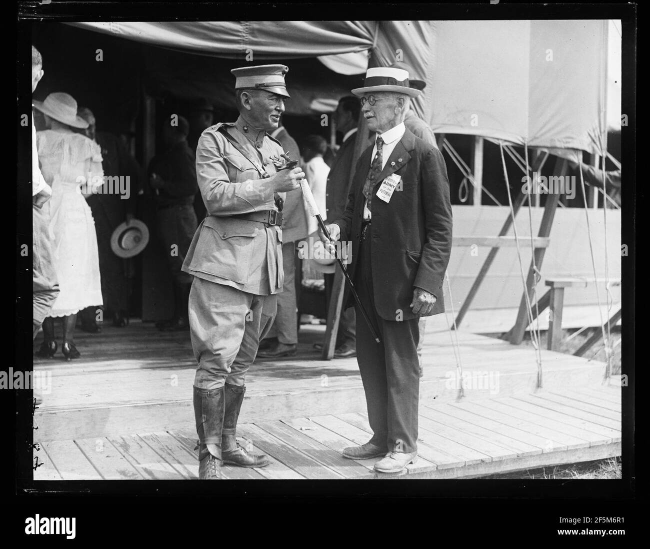 Reenactment of Pickett's Charge at the battle of Gettysburg in