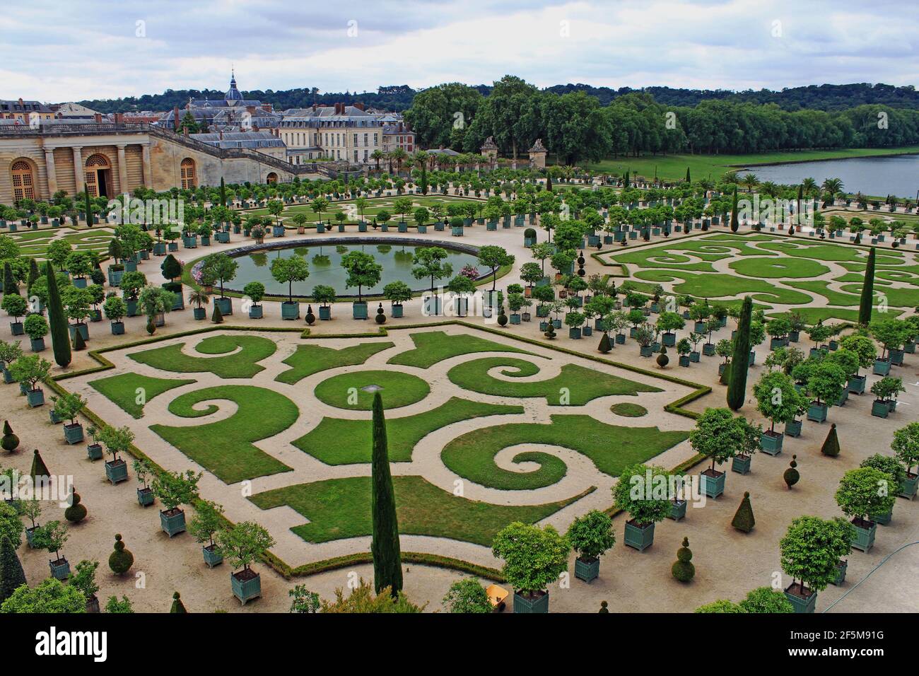 France, le Château de Versailles Stock Photo - Alamy