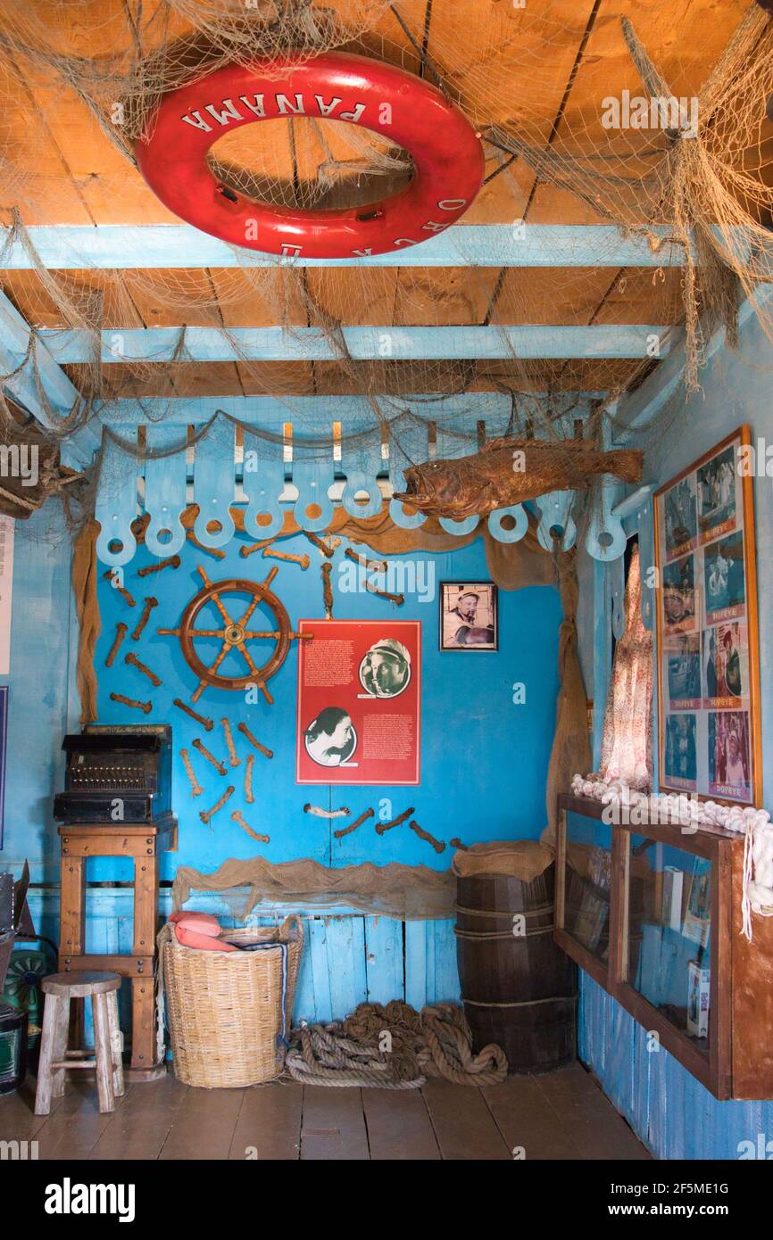 Popeye Set Room in a museum on the Popeye movie set at Popeye Village in Malta ...
