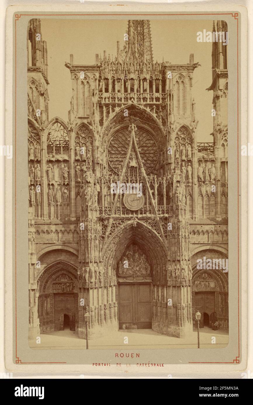 クロード・モネWestern Portal of Rouen Cathedral Rouen Cathedral, the Portal in the Sun (1894) by Claude