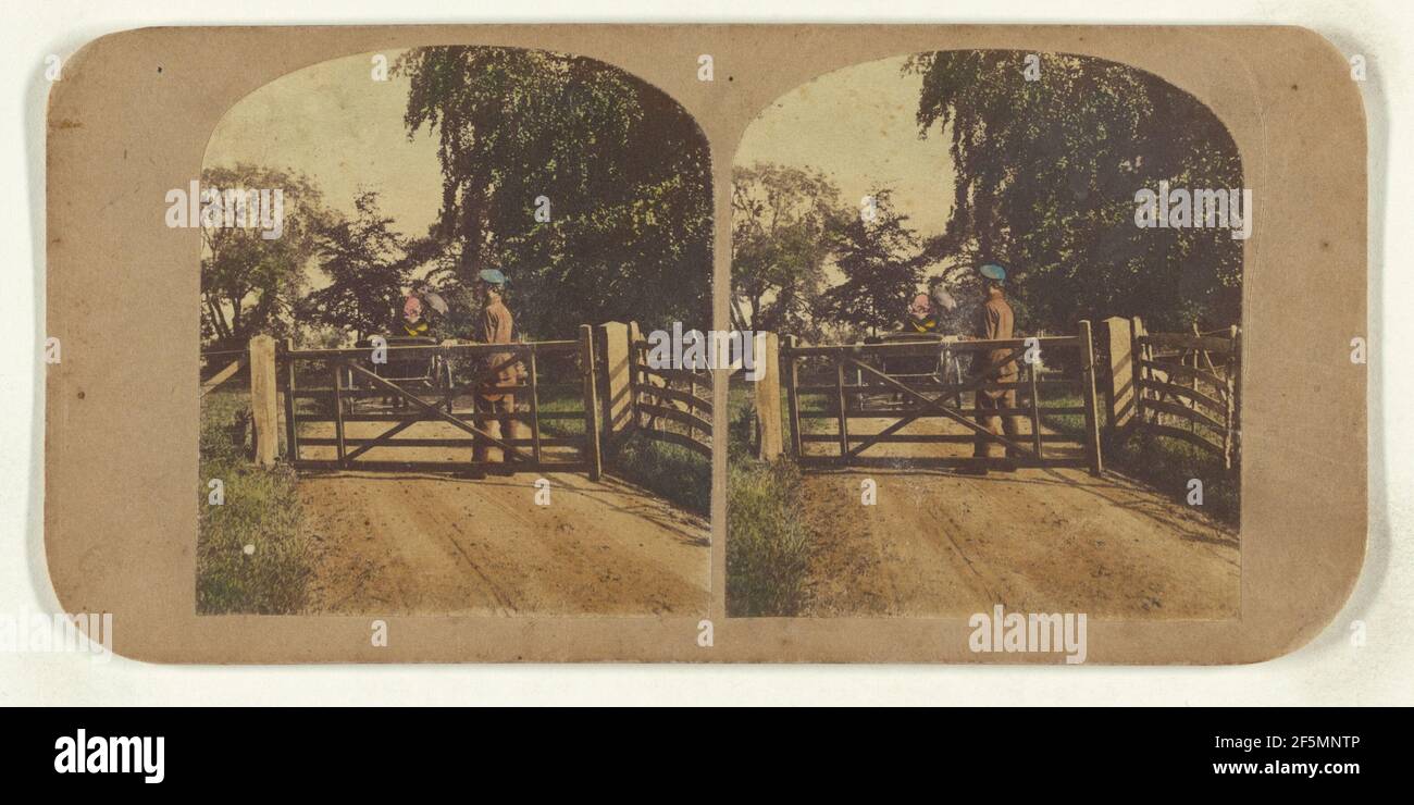 Park Scene.. Attributed to William Grundy (English, 1806 - 1859 Stock ...