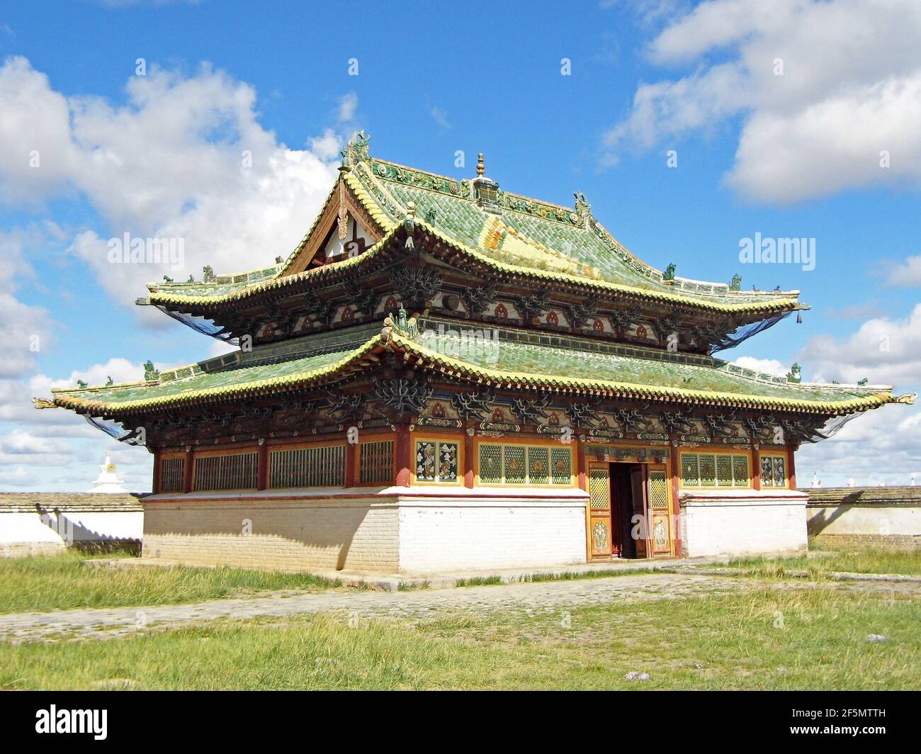 Erdene Zuu Monastery, Kharkhorin (Karakorum), Central Mongolia Stock Photo