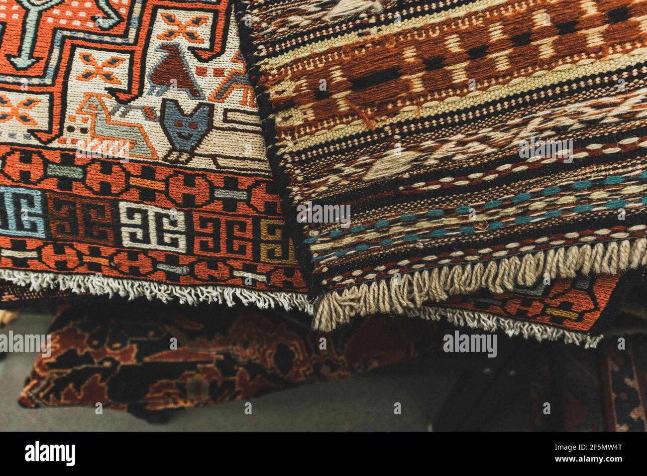 Aztec carpet rugs pattern texture geometry ethnic interior craft Stock ...