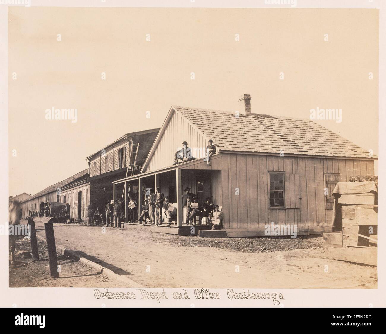 Ordnance Depot and Office, Chattanooga. N. Barnard (American