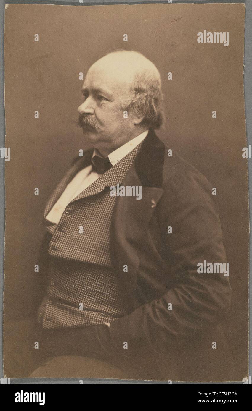 Jules Sandeau. Nadar Gaspard Félix Tournachon (French, 1820 - 1910) Stock Photo