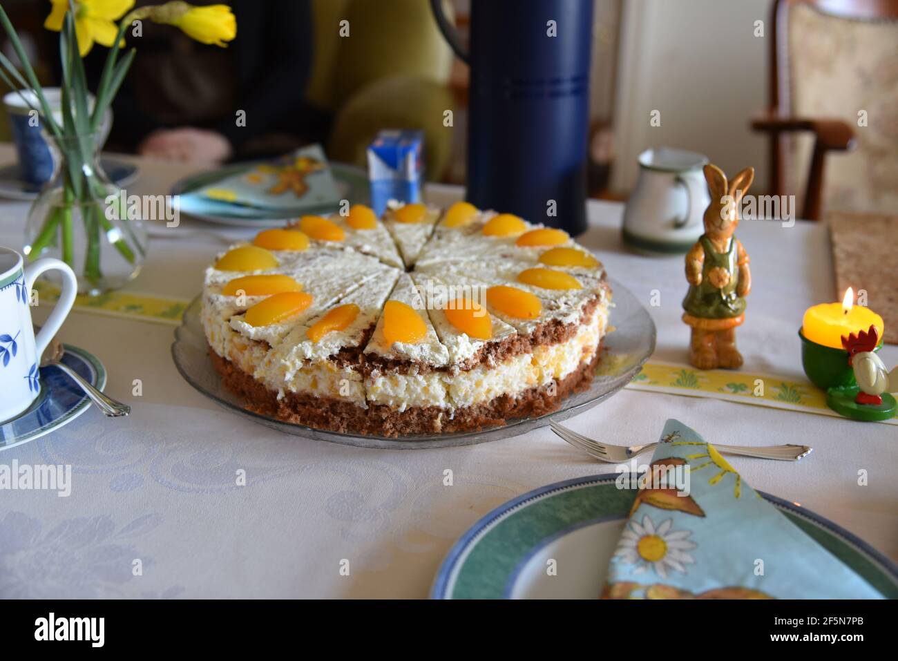 a traditional easter cake Stock Photo