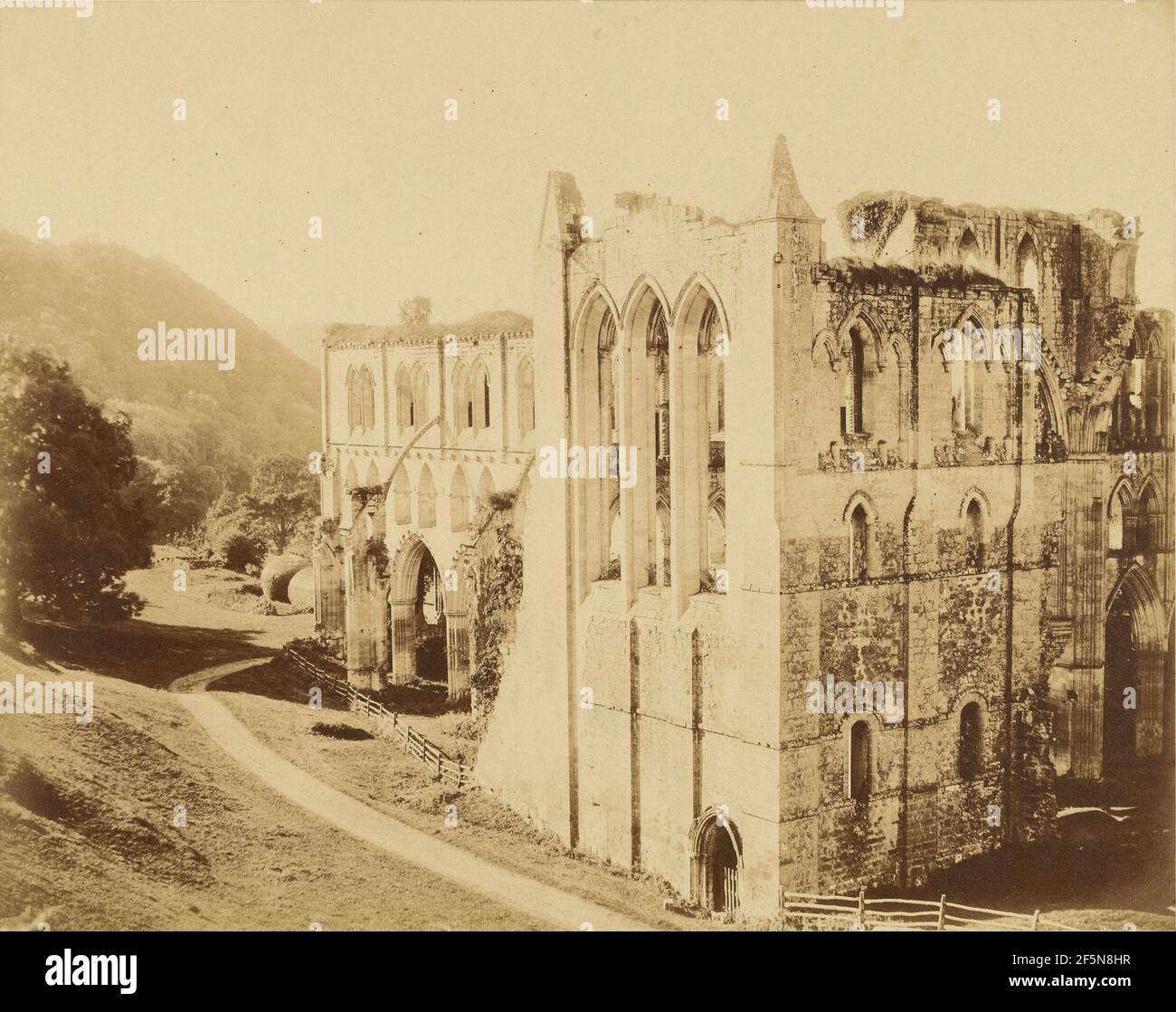 Rievaulx Abbey. Roger Fenton (English, 1819 - 1869) Stock Photo