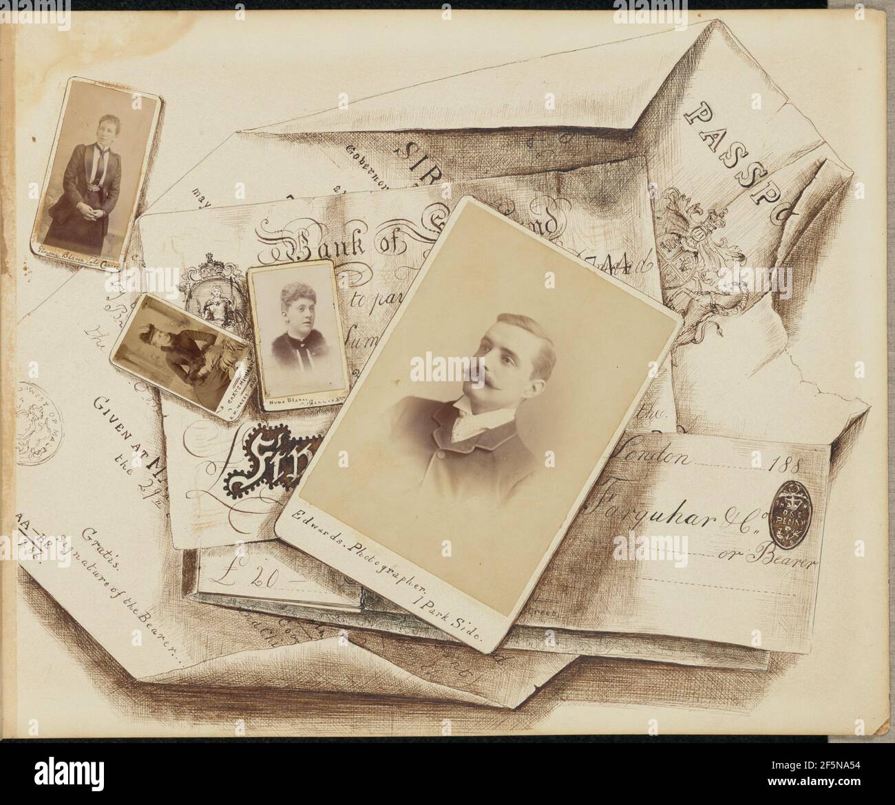 Passport photographs hi-res stock photography and images - Alamy