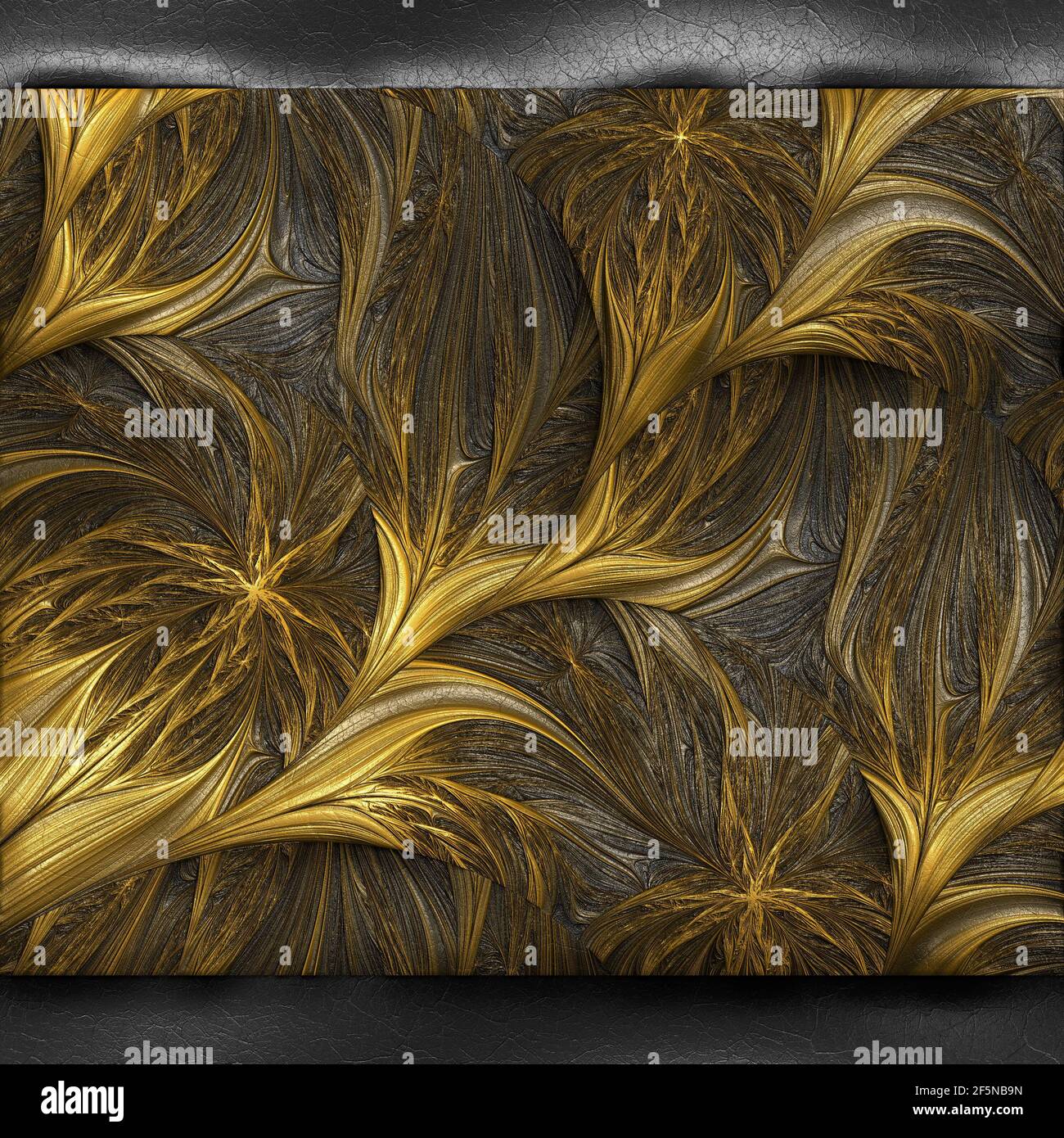 Luxury background with embossed pattern on leather for creative design ...