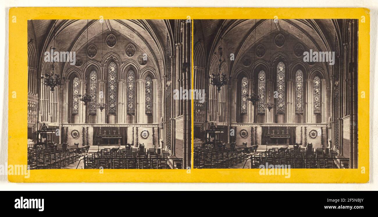 Hereford Cathedral - Lady Chapel - Interior.. W. Harding Warner ...