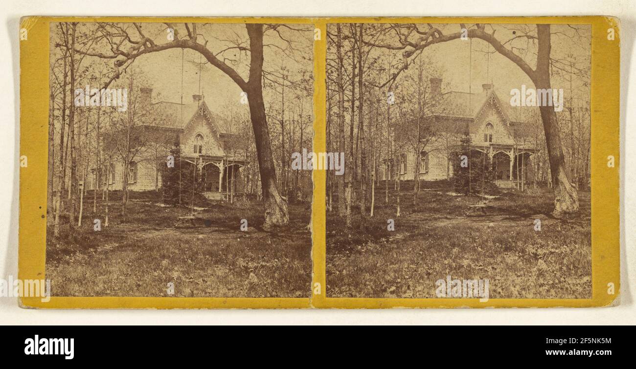 "The Oaks" Residence of Mrs. Gen. W.H.D. Wallace, Ottawa, Illinois