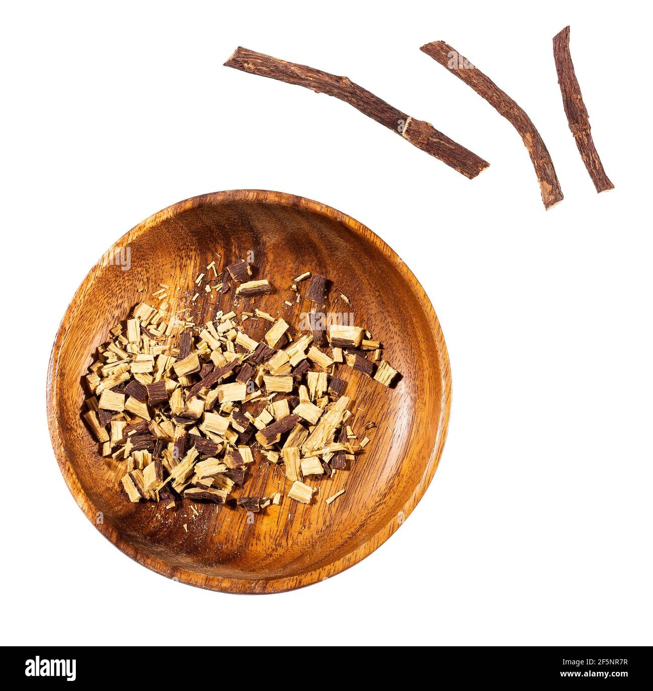 Glycyrrhiza glabra Licorice roots on white background Stock Photo Alamy