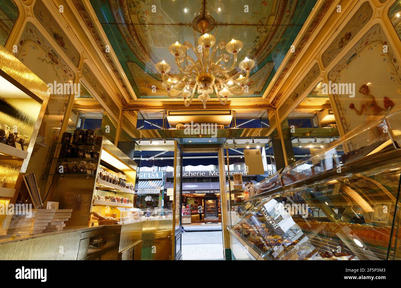 Stohrer is the oldest cake shop In Paris, founded in 1730, located on