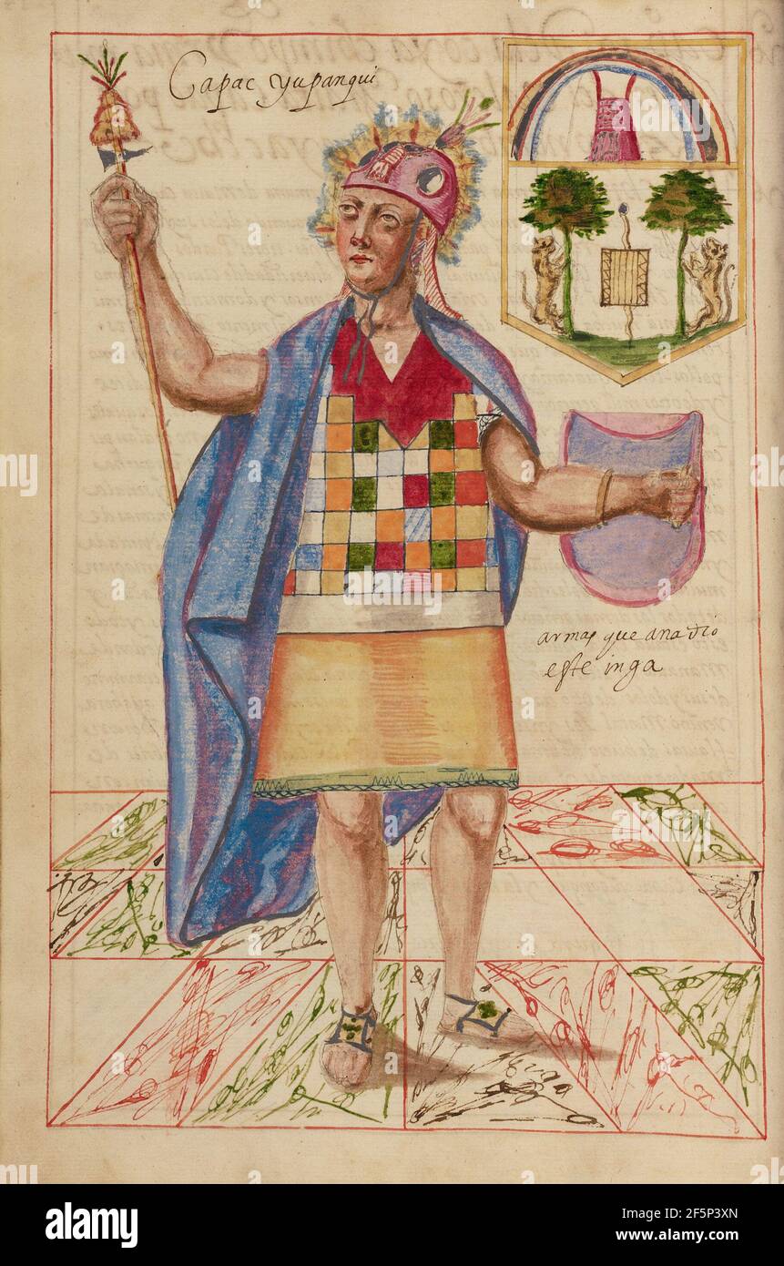 Capac Yupanqui. Unknown Stock Photo Alamy