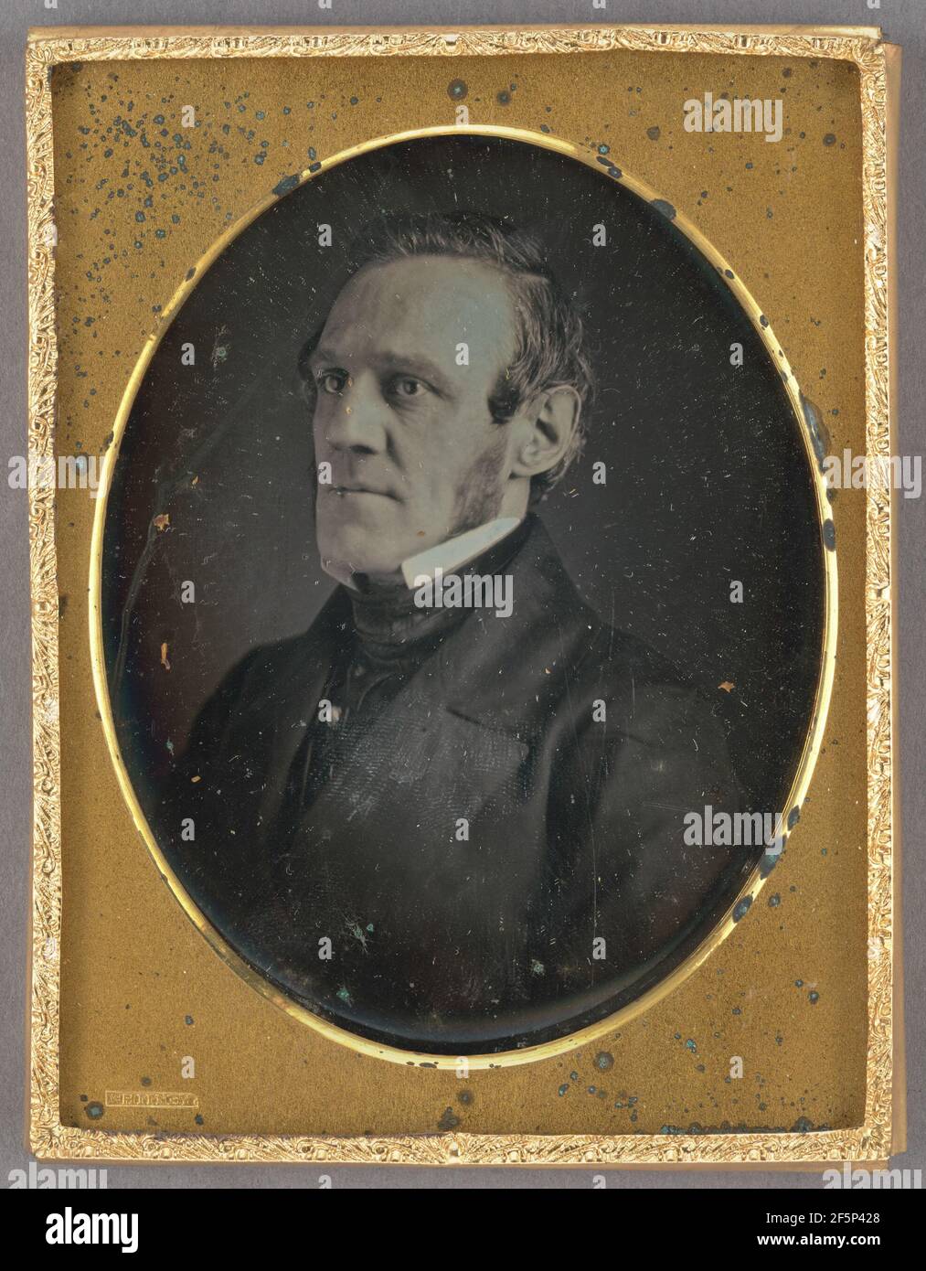 Portrait of George Thompson, British Salvery Abolitionist. Edward Tompkins Whitney (American, 1820 - 1893) Stock Photo