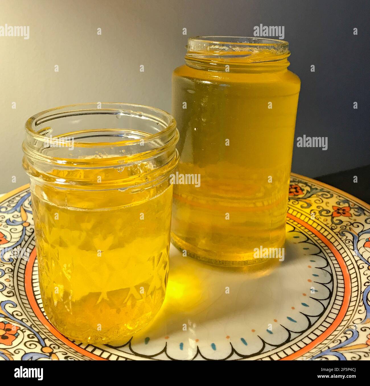 Homemade Indian ghee butter to use in cooking Stock Photo - Alamy