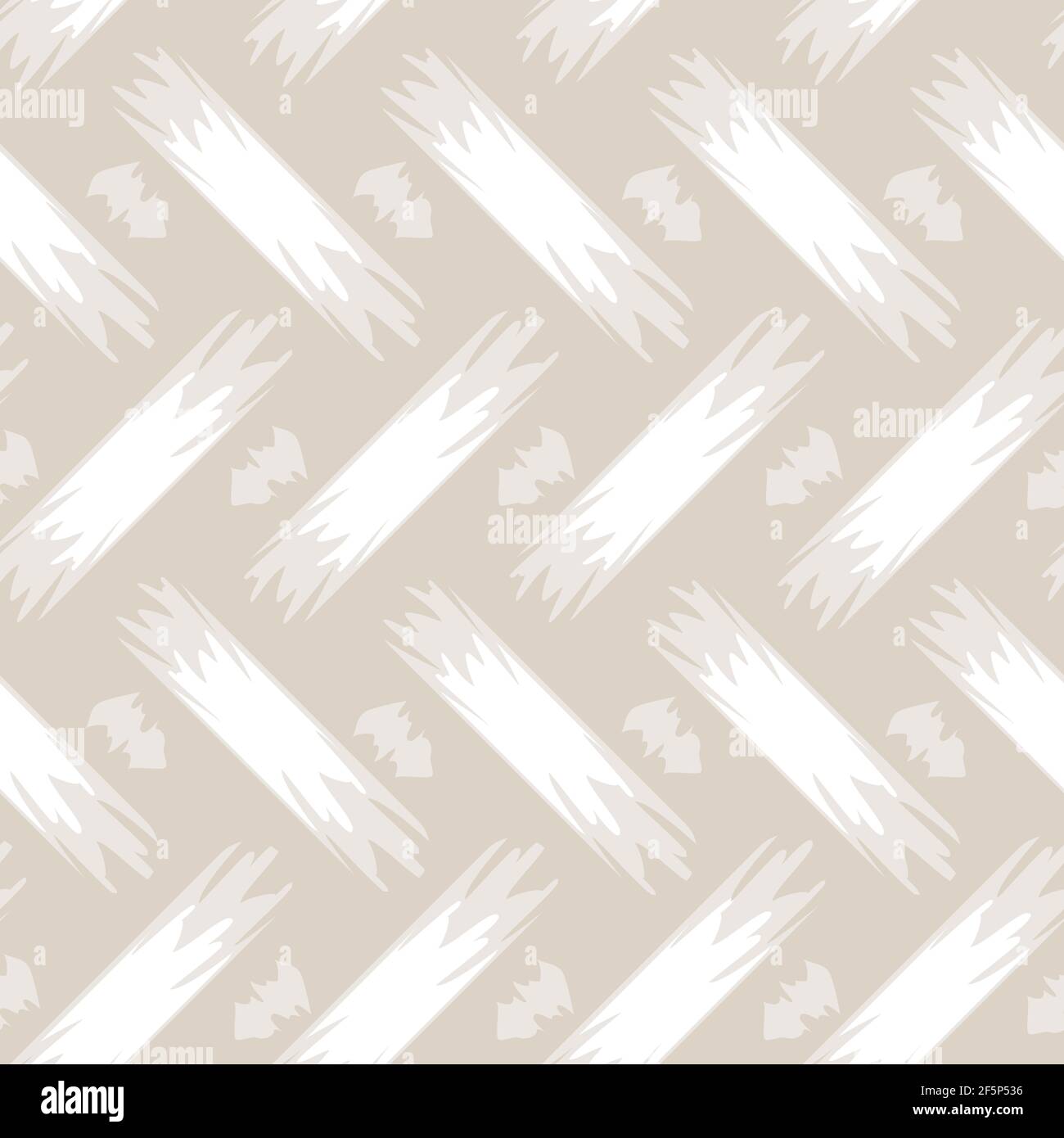Seamless vector textured pattern with light pink and grey colours. Woven fashion textile soft background. Braiding 3 colour repeat print. Stock Vector