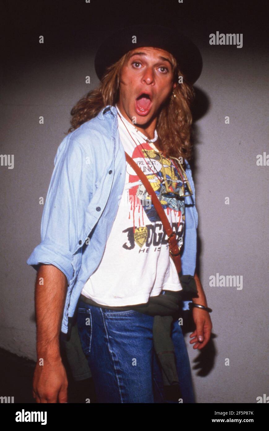 David Lee Roth Circa 1985 Credit: Ralph Dominguez/MediaPunch Stock ...
