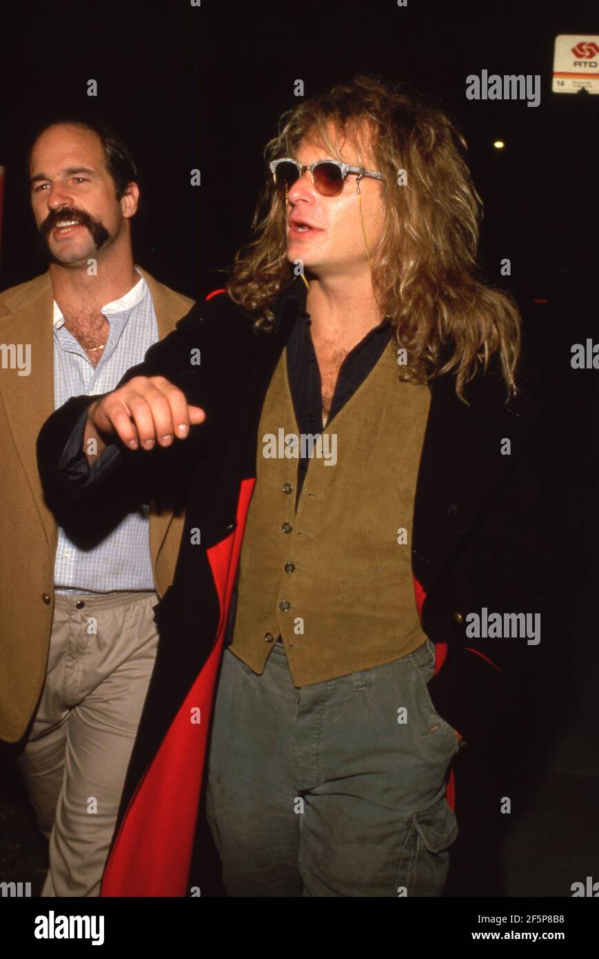 David Lee Roth Circa 1985 Credit: Ralph Dominguez/MediaPunch Stock ...