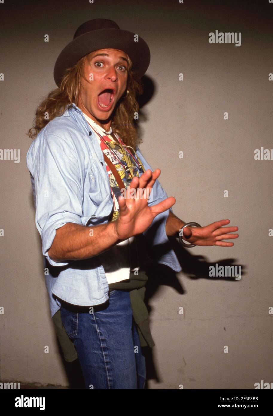 David Lee Roth Circa 1985 Credit: Ralph Dominguez/MediaPunch Stock ...