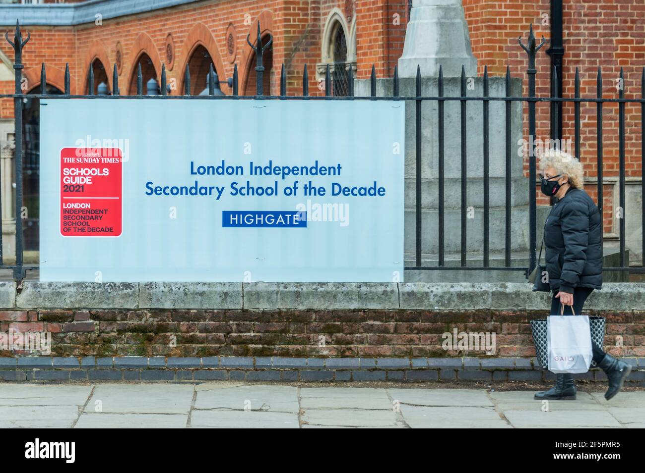 London, UK. 27th Mar, 2021. Sunday Times, Independent School of the
