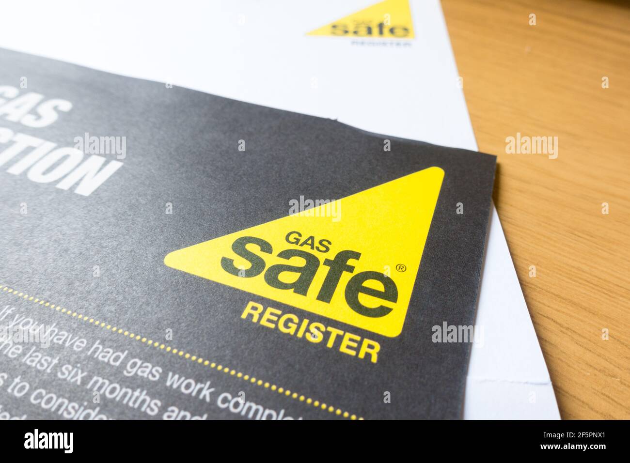 GAS safe register documents provided in post after installation and