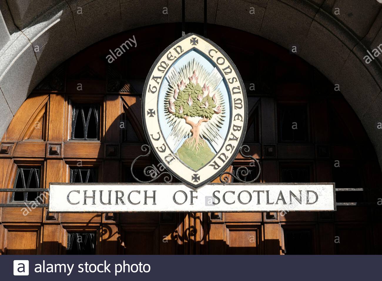 Church of Scotland Offices, George Street, Edinburgh, Scotland Stock Photo