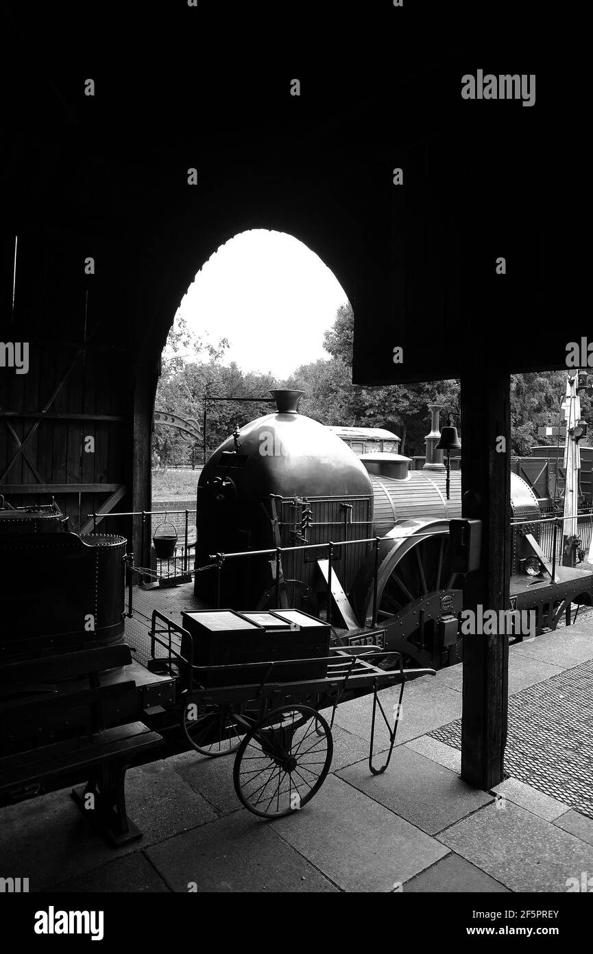 'Fire Fly' at Didcot Railway Centre. Stock Photo