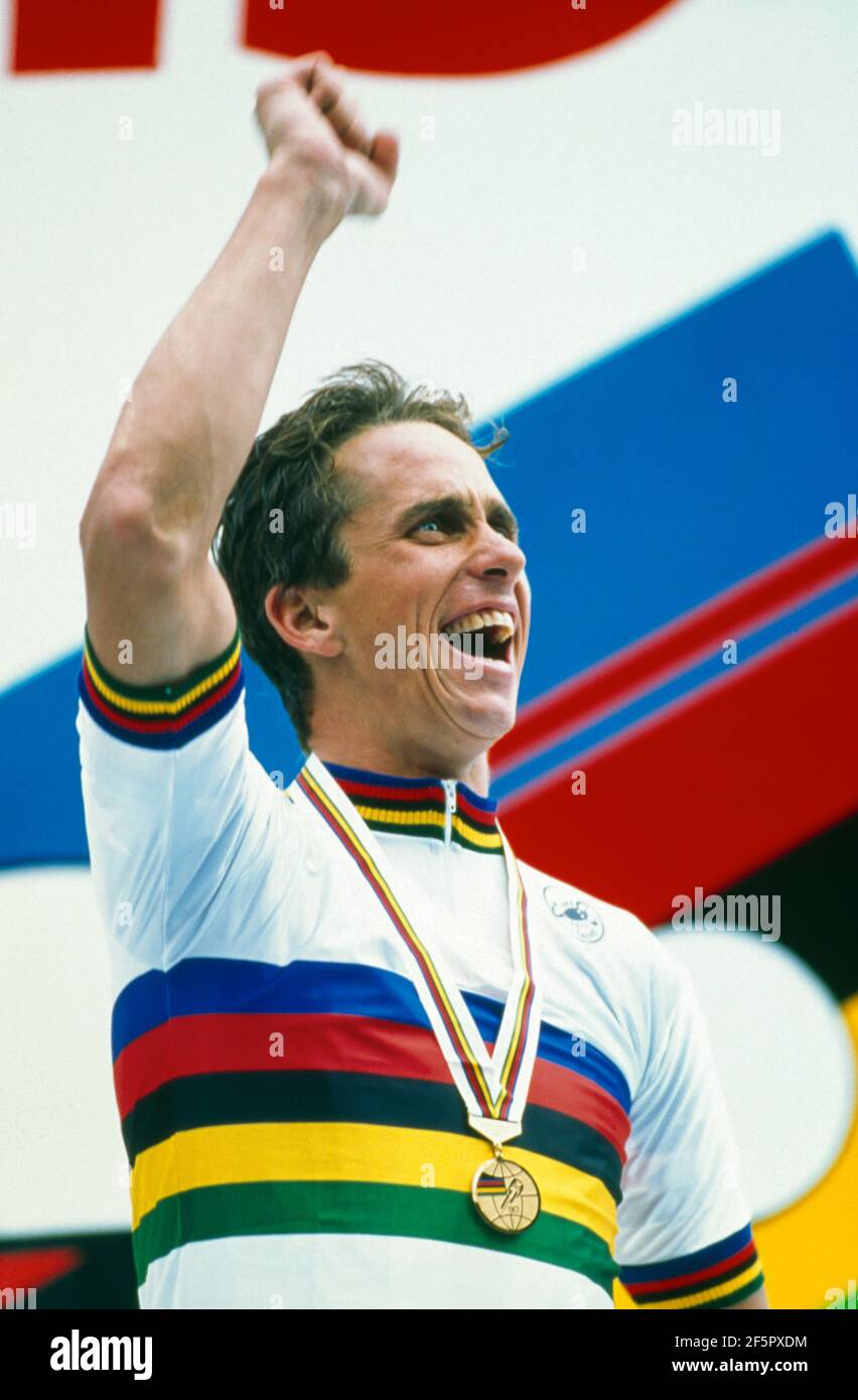 Greg lemond 1989 hi-res stock photography and images - Alamy