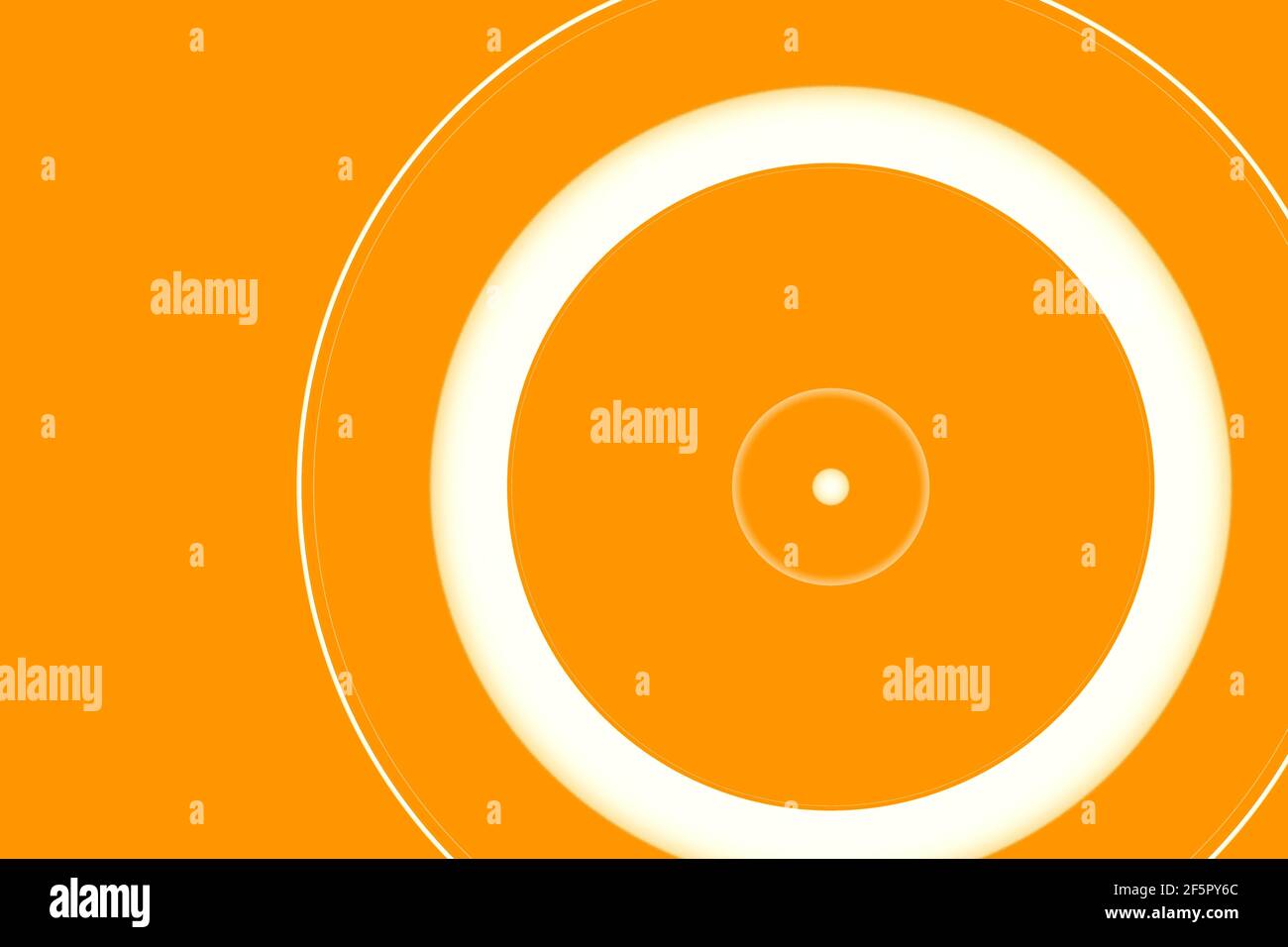 Abstract texture of white circles in the orange background Stock Photo ...