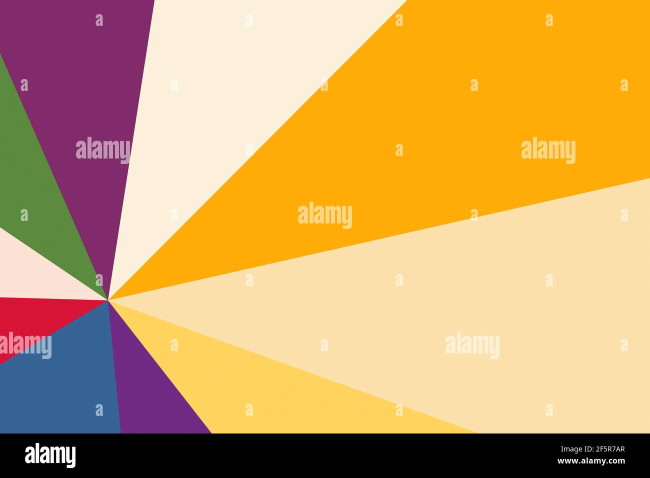 Abstract texture with multicolored geometric polygons Stock Photo
