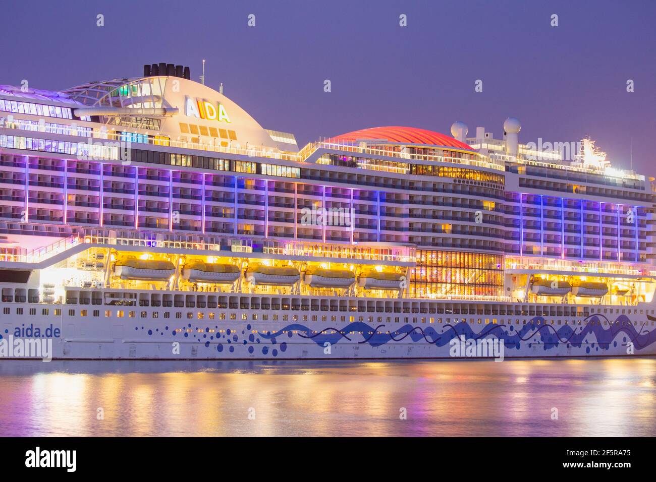 Cruise Ship Aida Night In High Resolution Stock Photography and Images -  Alamy