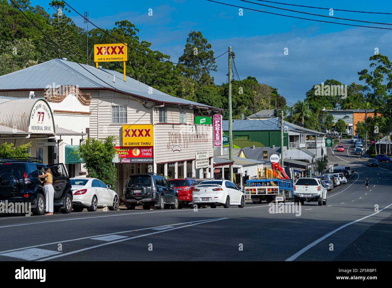 Main Street of Eumundi, Queensland Australia Stock Photo Alamy