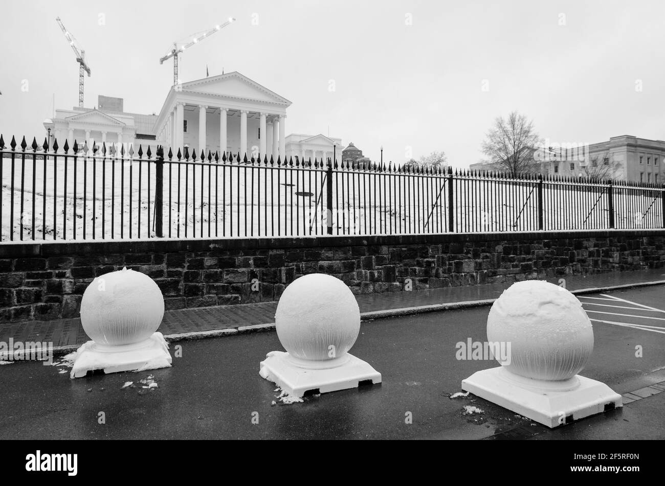 The State Capital Building in Richmond, Virginia, USA Stock Photo