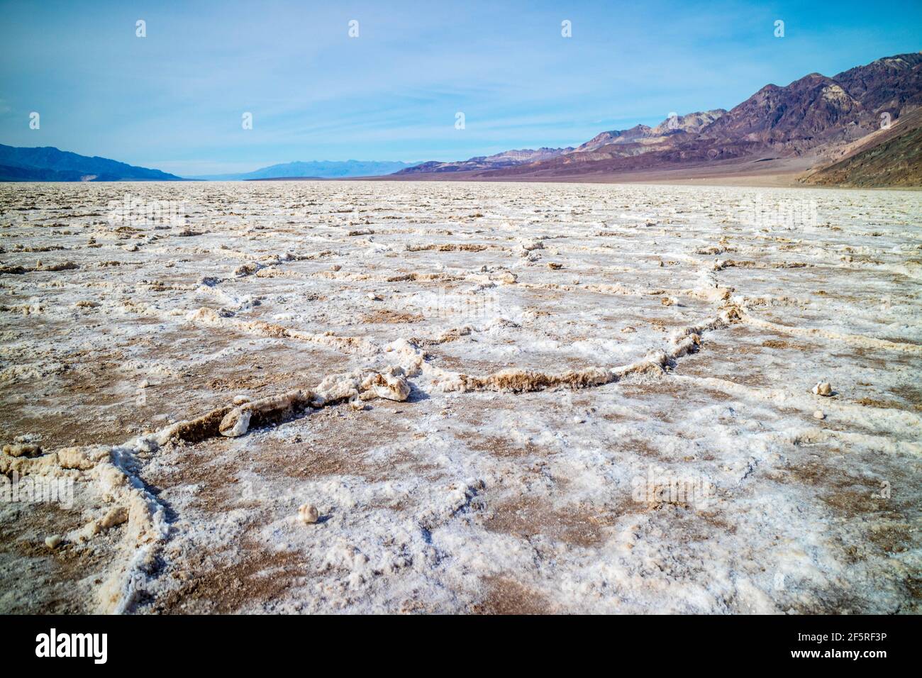 Badwater Basin in Death Valley National Park Stock Photo - Alamy