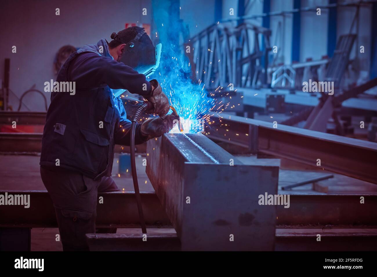 welding face shield high resolution stock photography and images alamy