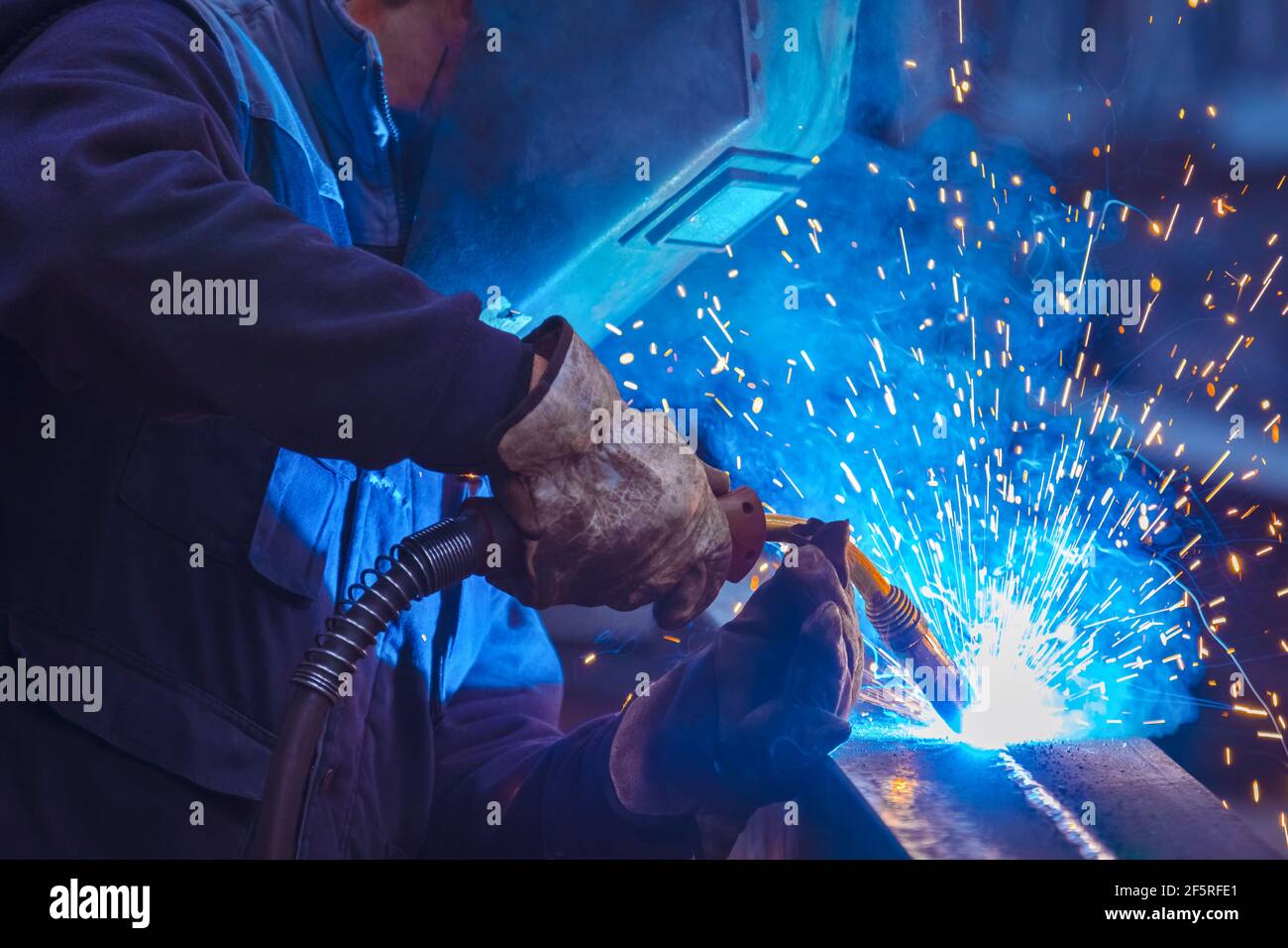 welding face shield high resolution stock photography and images alamy