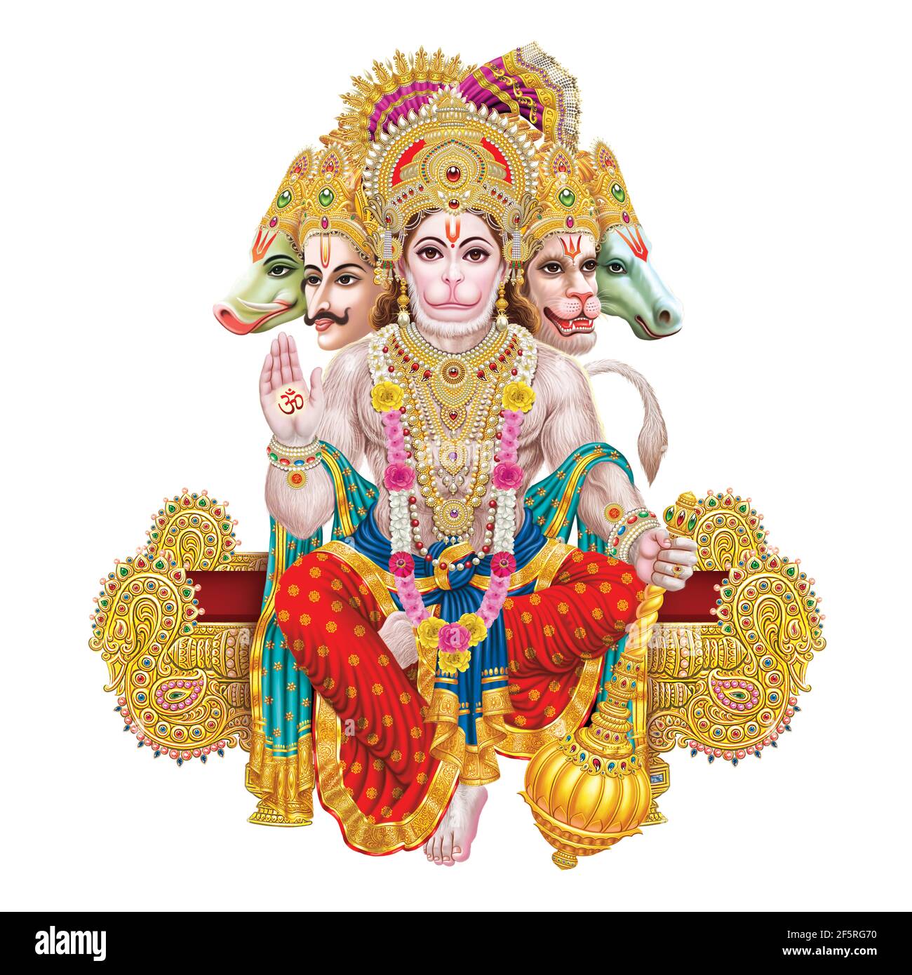 Browse high resolution stock images of Lord Hanuman Stock Photo