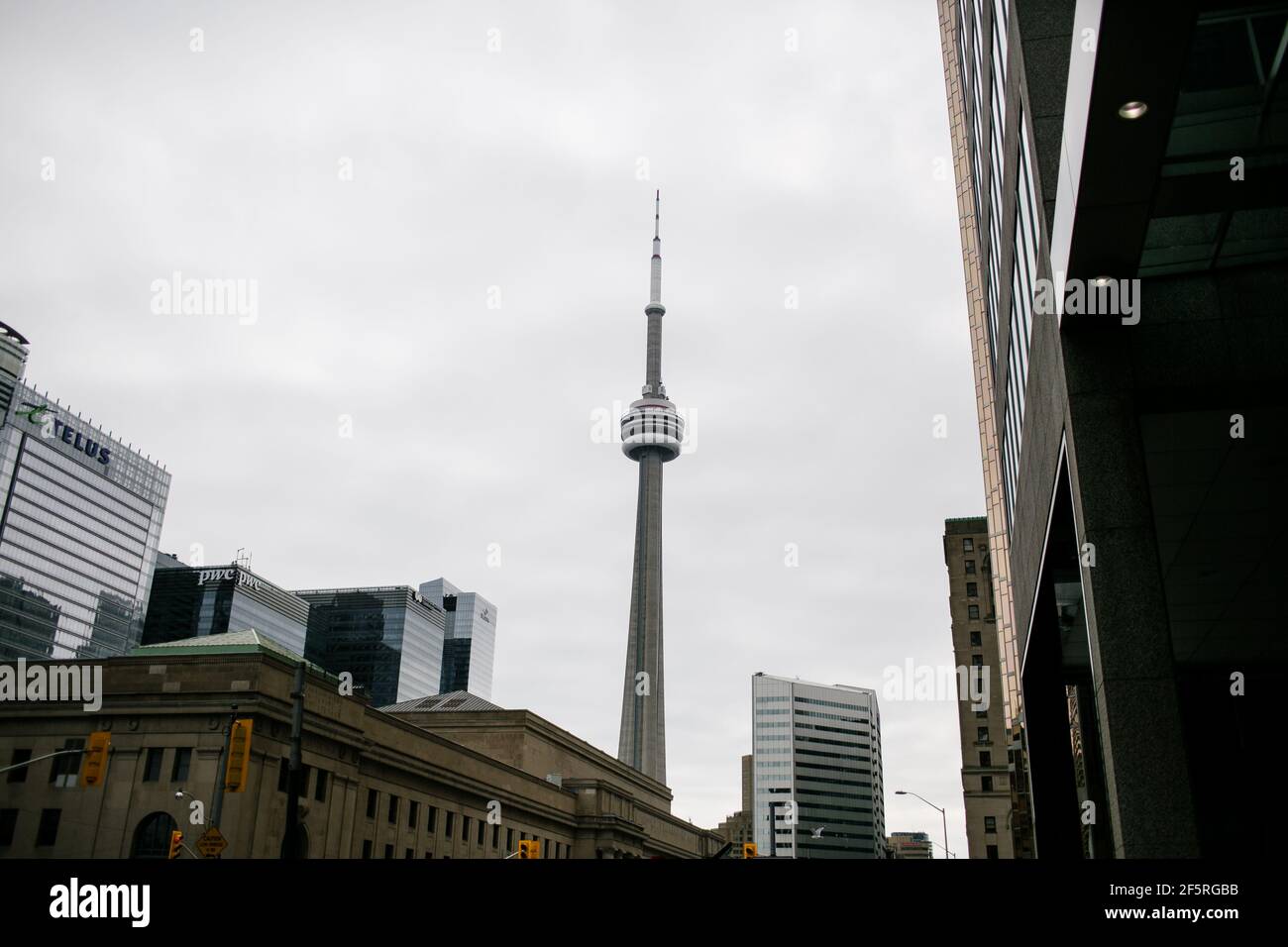 Cn tower view hi-res stock photography and images - Alamy