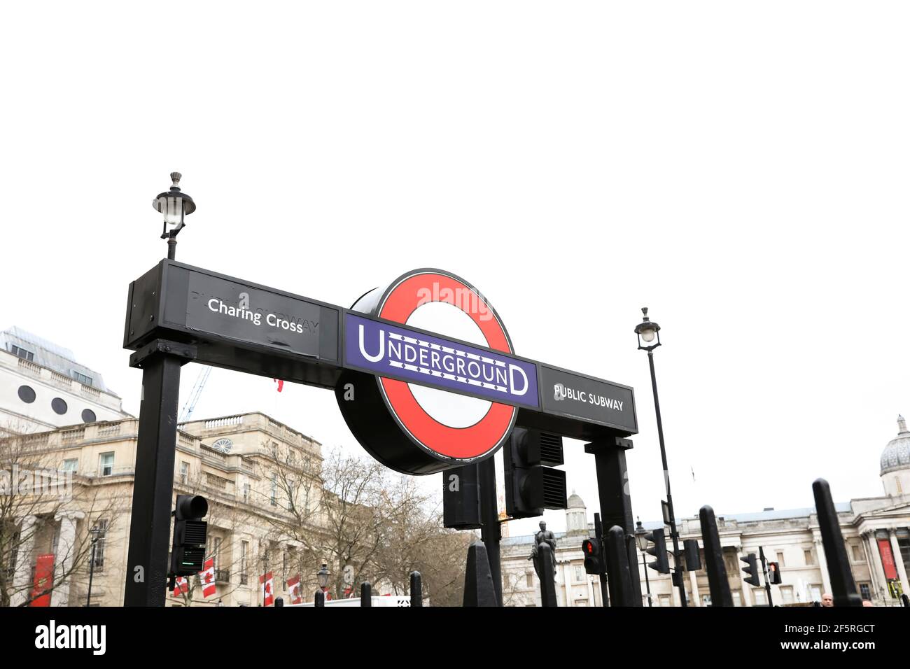 Charing cross station sign hi-res stock photography and images - Alamy