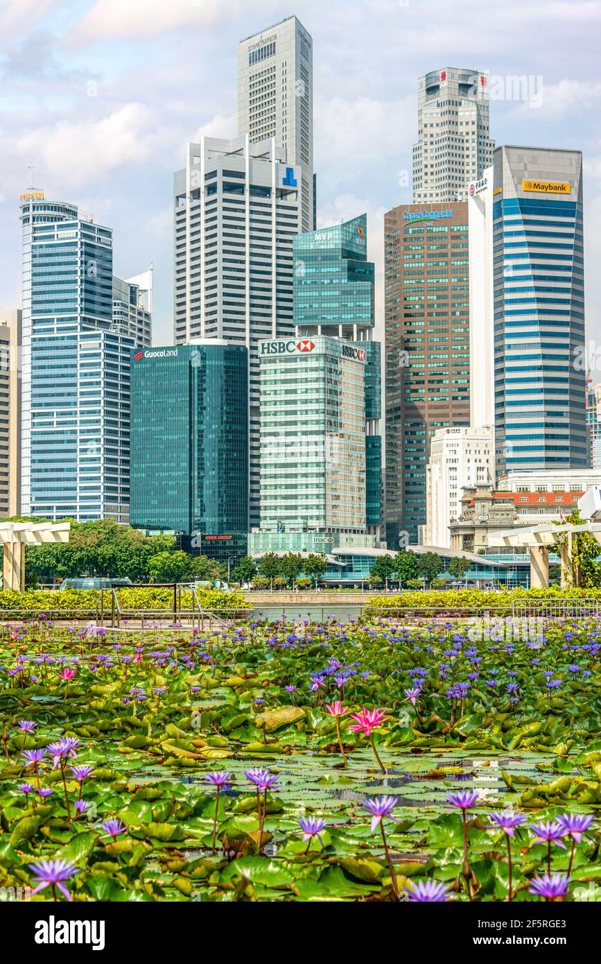 Singapore high rise gardens hi-res stock photography and images - Alamy