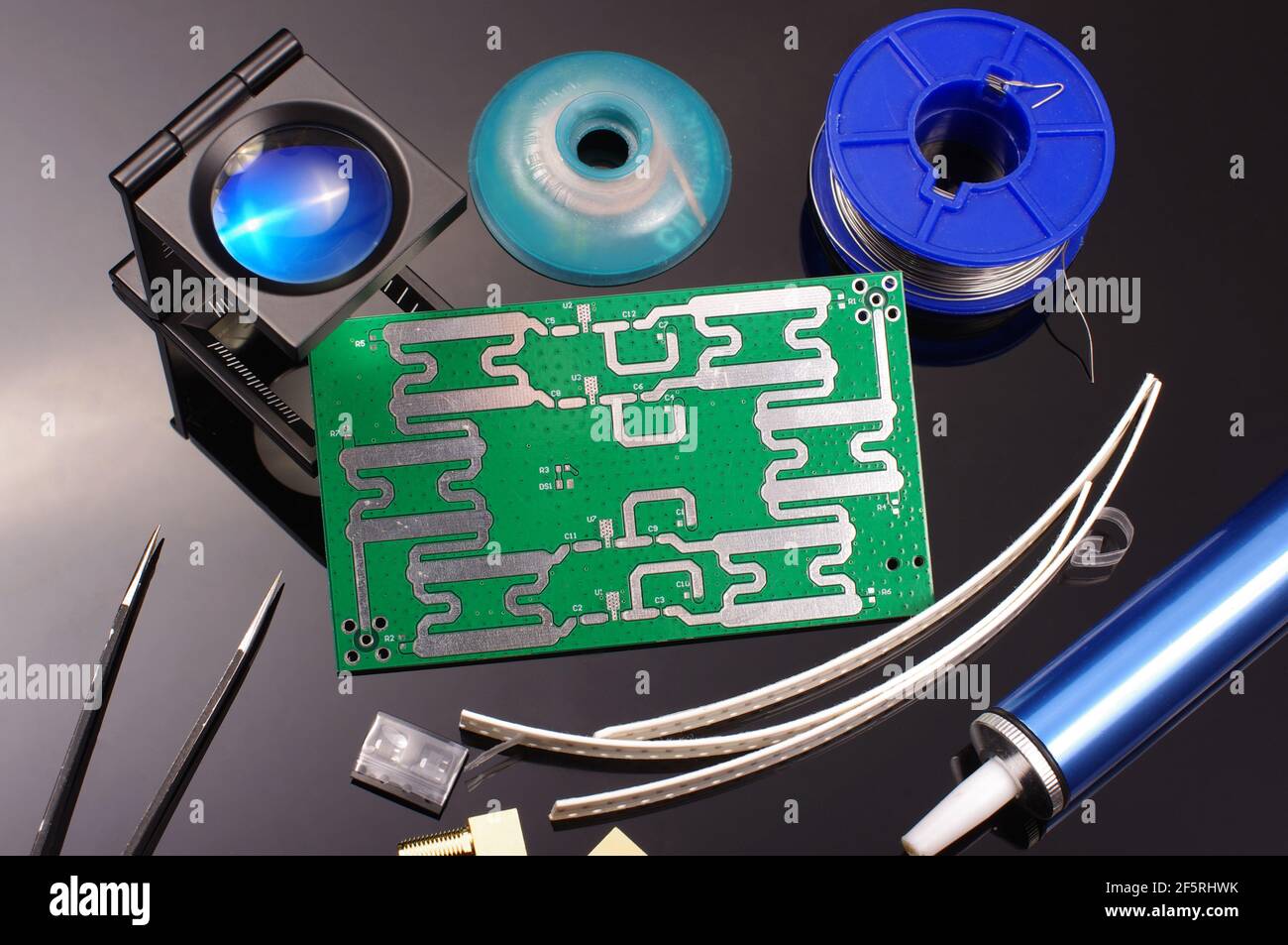 Electronics engineering project research and development process and