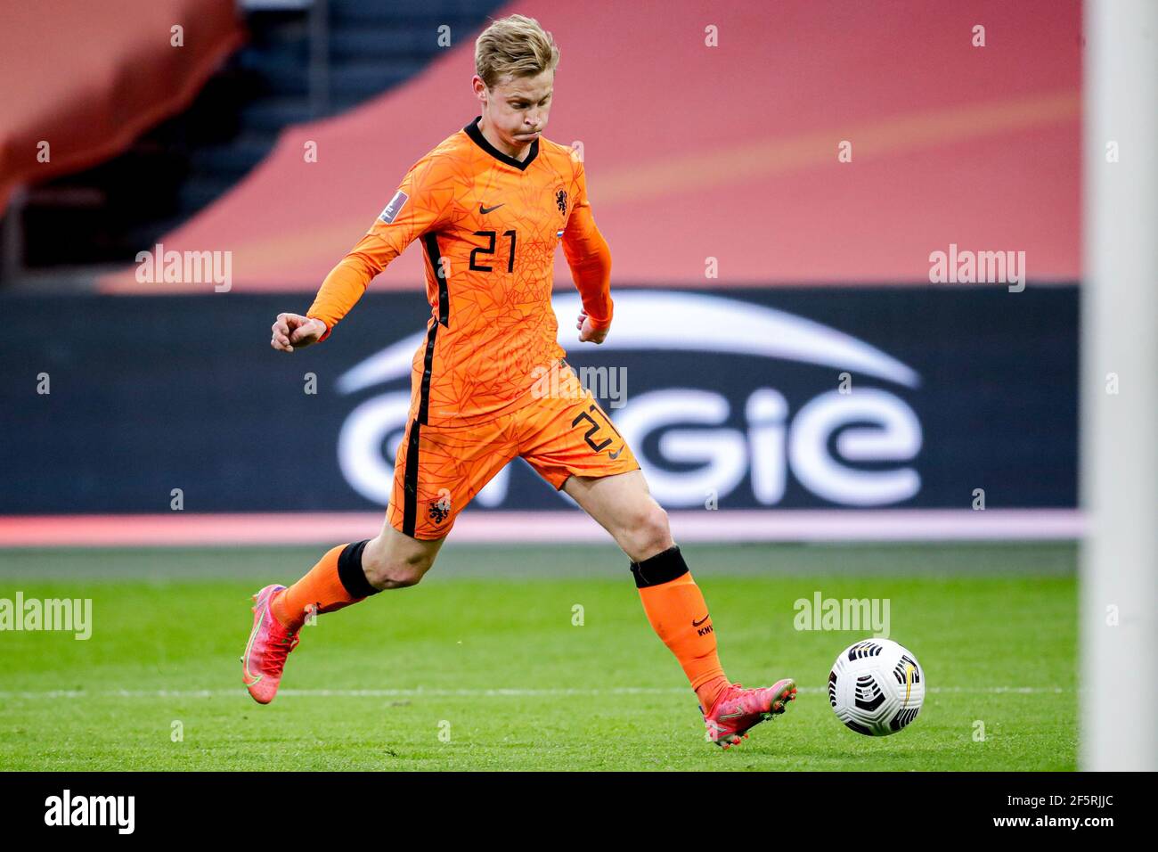 AMSTERDAM, NETHERLANDS MARCH 27 Frenkie de Jong of the Netherlands