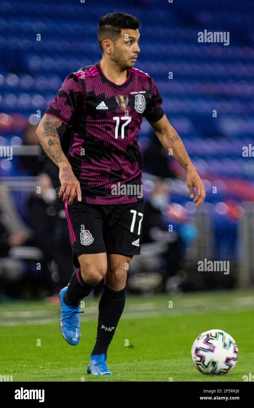 Cardiff, UK. 27th Mar, 2021. Jesús Manuel Corona of Mexico in action Football international friendly match, Wales v Mexico, at the Cardiff city stadium in Cardiff, South Wales on Saturday 27th March 2021. Editorial use only. pic by Lewis Mitchell/Andrew Orchard sports photography/Alamy Live News Credit: Andrew Orchard sports photography/Alamy Live News Stock Photo