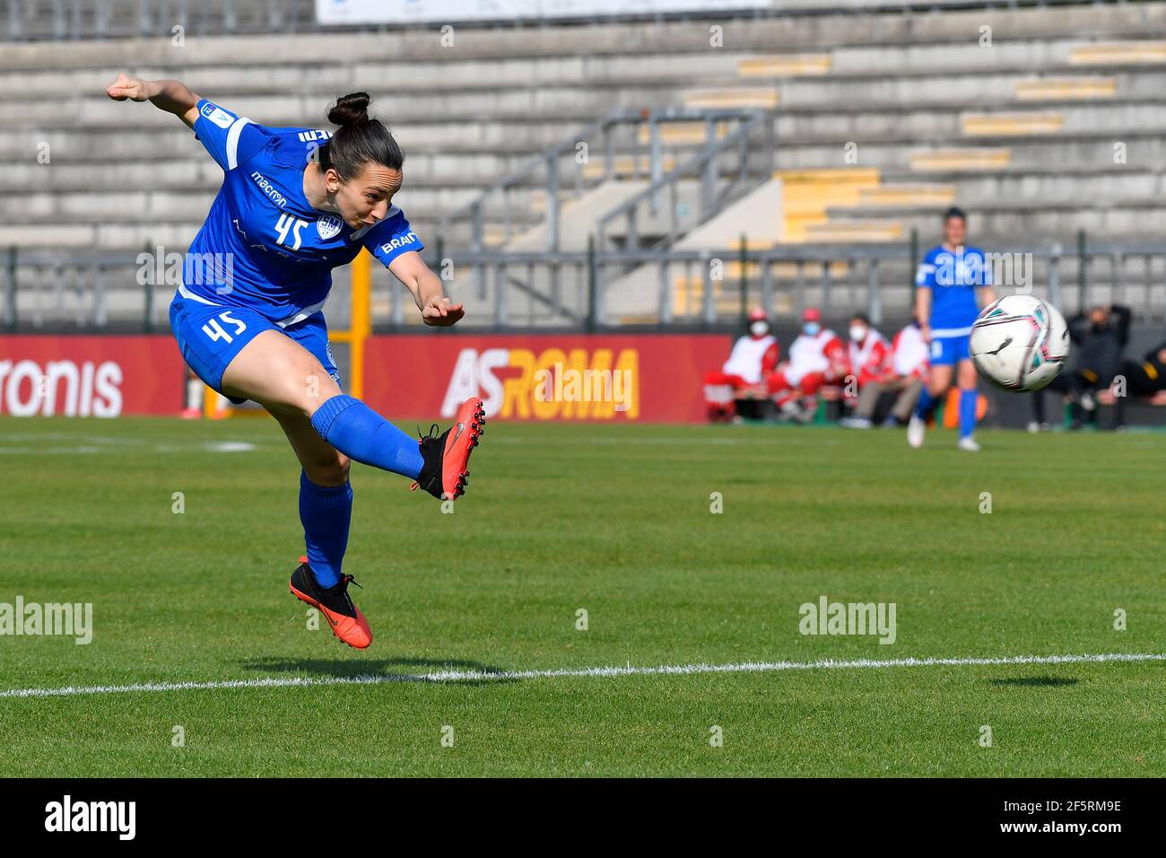 Agnese Bonfantini (Roma) and Stephanie Breitner (Fiorentina Femminile)  during ACF Fiorentina