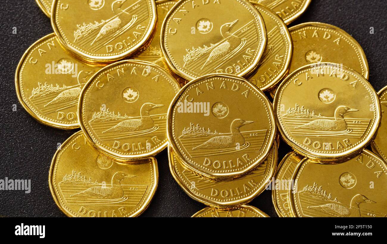 Canadian coin 2021 hi-res stock photography and images - Alamy
