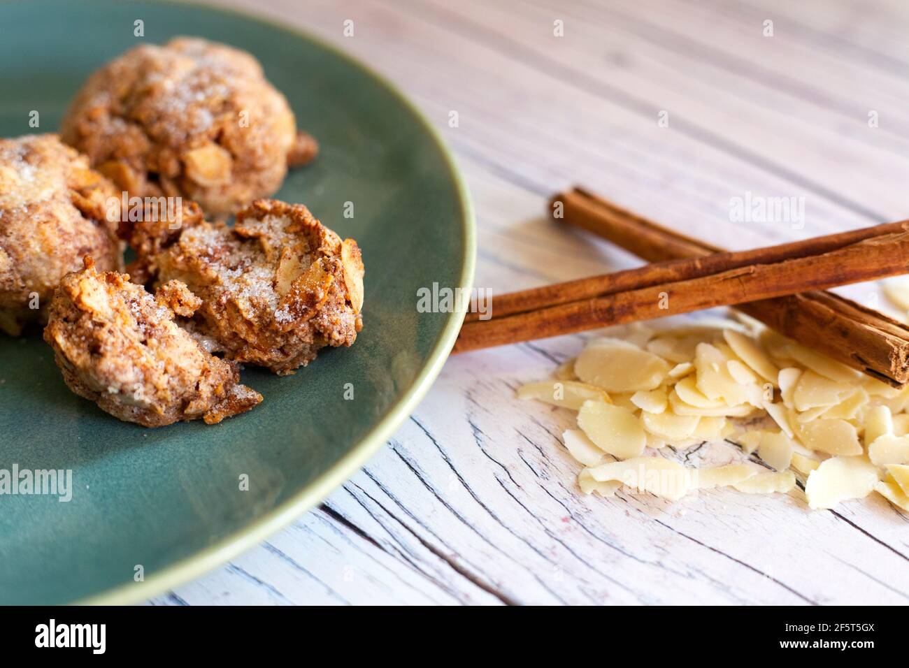 Baked Passover Cinnamon Balls Stock Photo Alamy