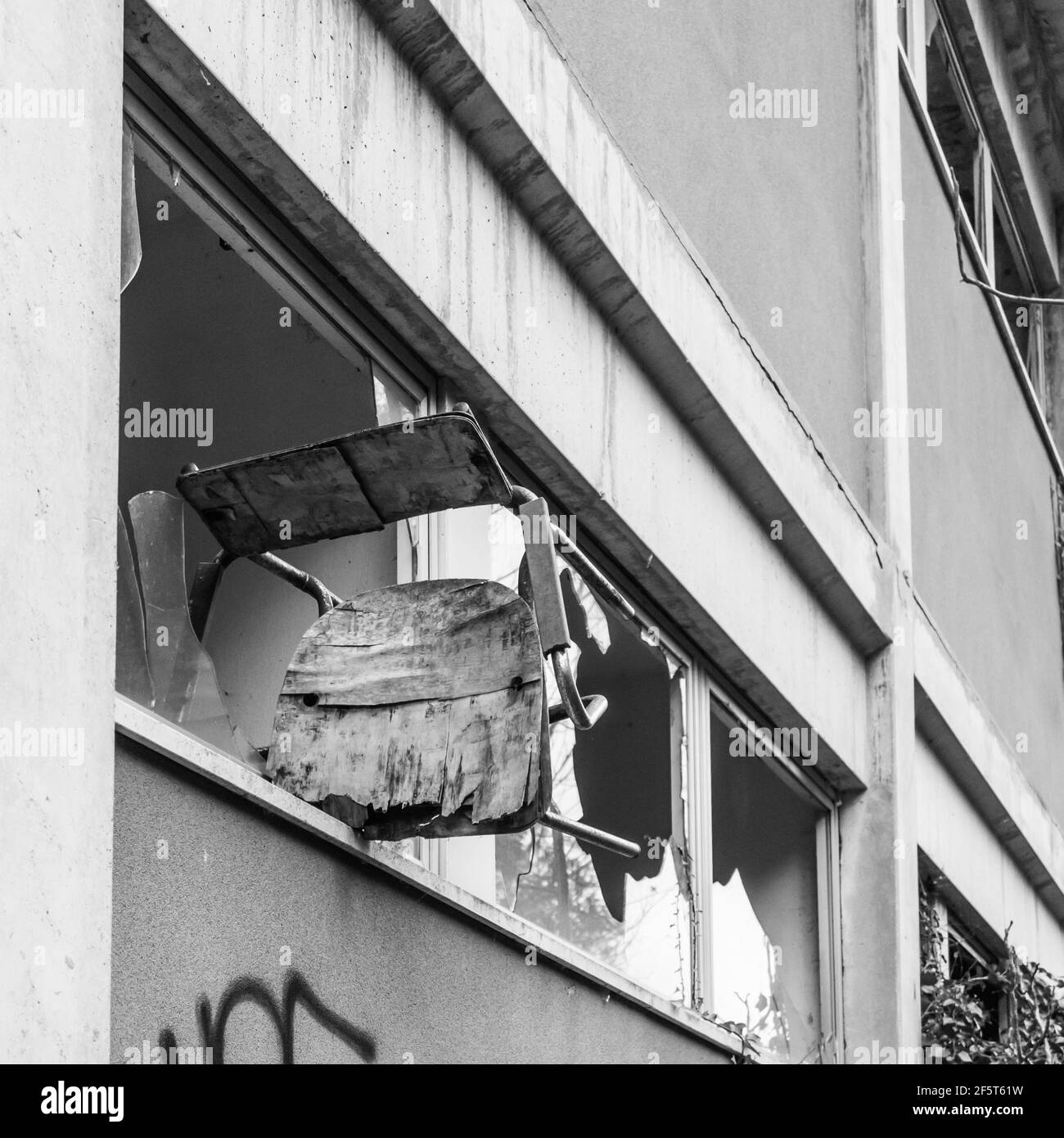 Urbex in an abandoned psychiatric hospital in Italy Stock Photo Alamy